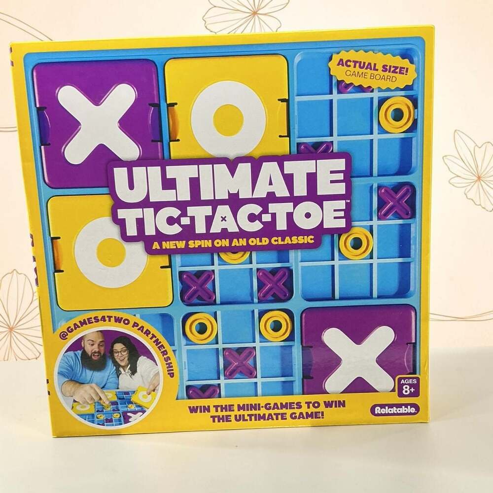 Relatable Ultimate Tic-Tac-Toe Game
